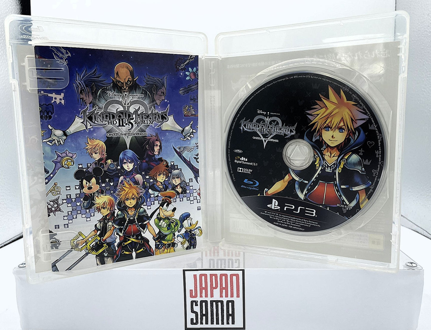 Kingdom Hearts - Playstation PS3 Game Kingdom Hearts HD 2.5 Remix PS3 Japanese Version