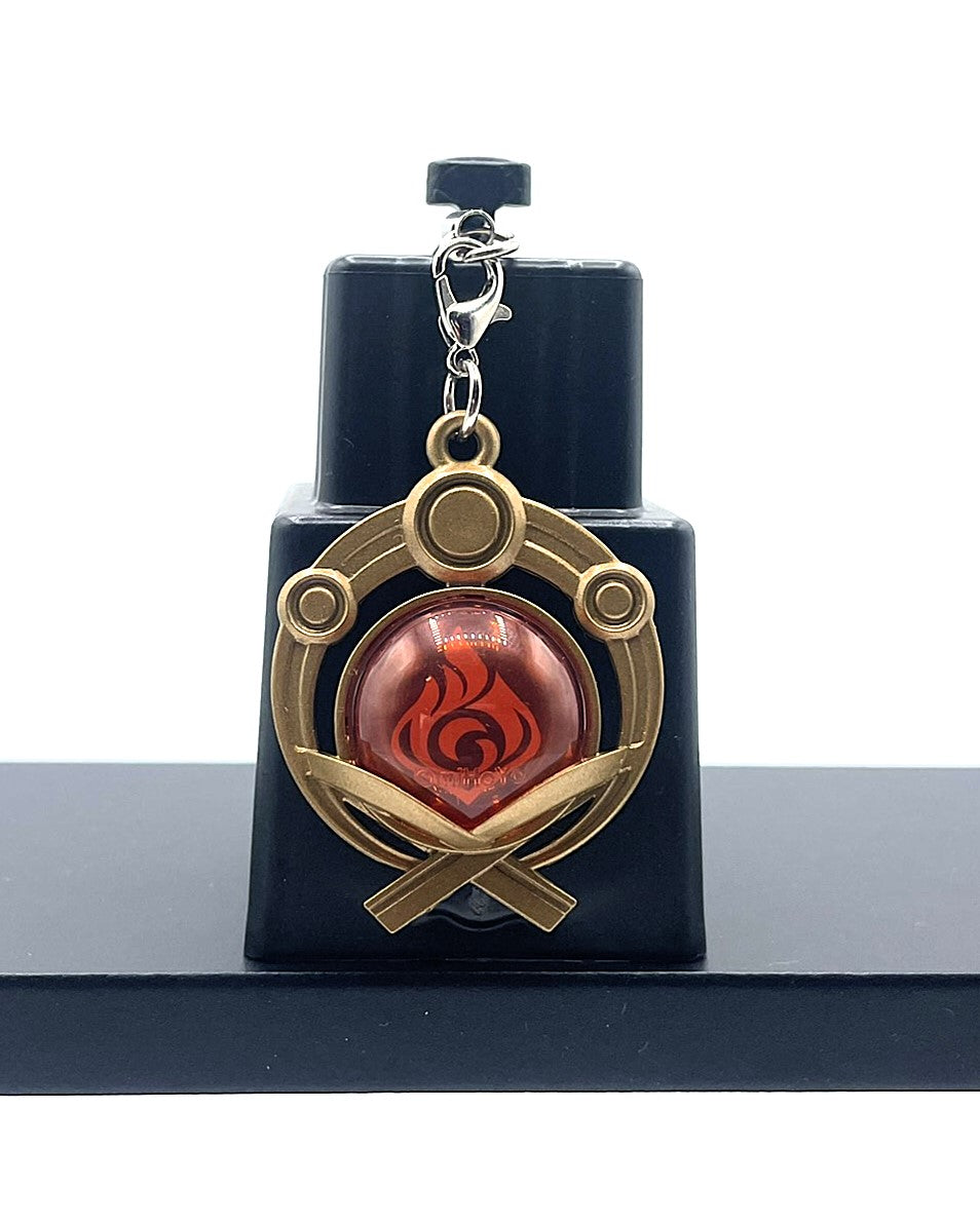 Genshin Impact - Straps Mini figurine God Eye Capsule Flamme / Fire