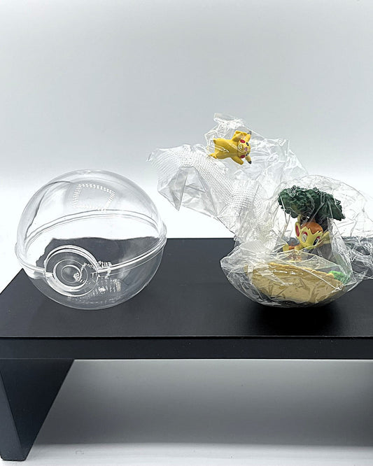 Pokemon - Terrarium Collection Volume 12 Pikachu et Ouisticram Chimchar