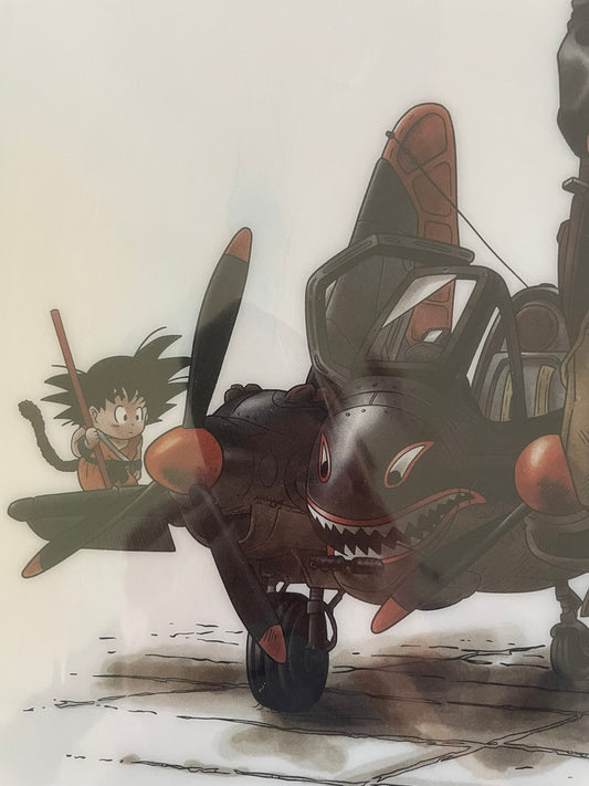 Poster Affiche Bulma & Son Goku | Dragon Ball | BANPRESTO