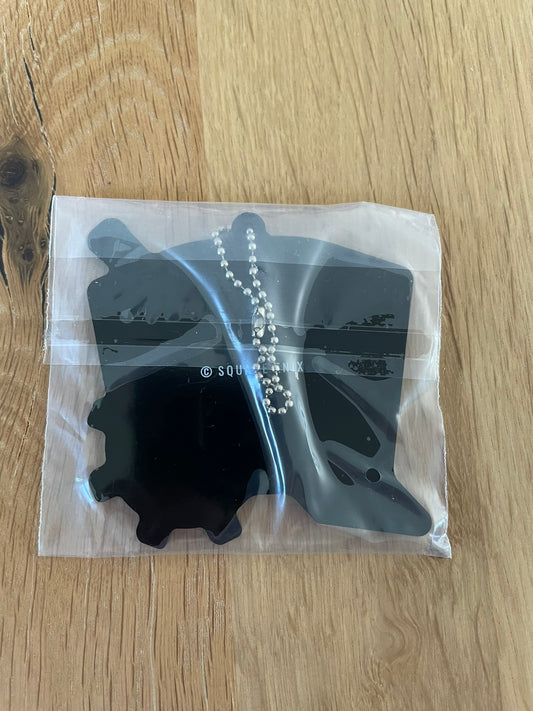 Final Fantasy - Cloud Strife Rubber Keychain 7 cm