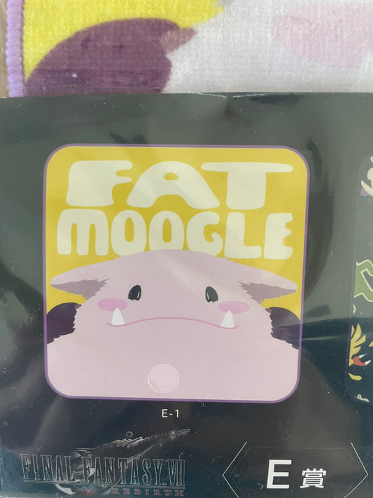 Final Fantasy VII Rebirth - Ichiban Kuji - Lot E-1 Towel 25*25cm Fat Moogle Mog