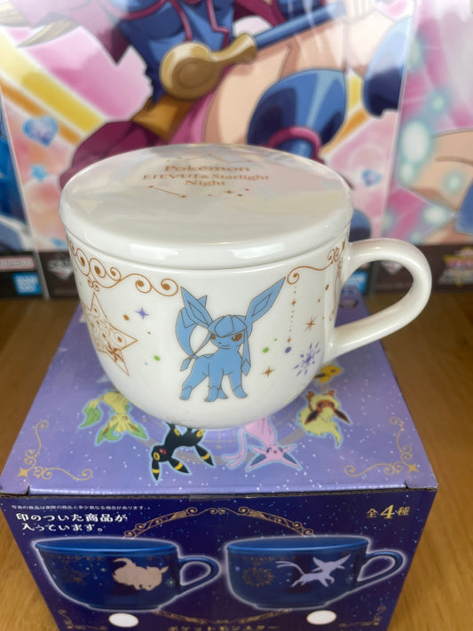 Mug avec couvercle Givrali & Phyllali Ichiban Kuji Évoli & Starlight Night 9 cm | Pokémon | SEGA