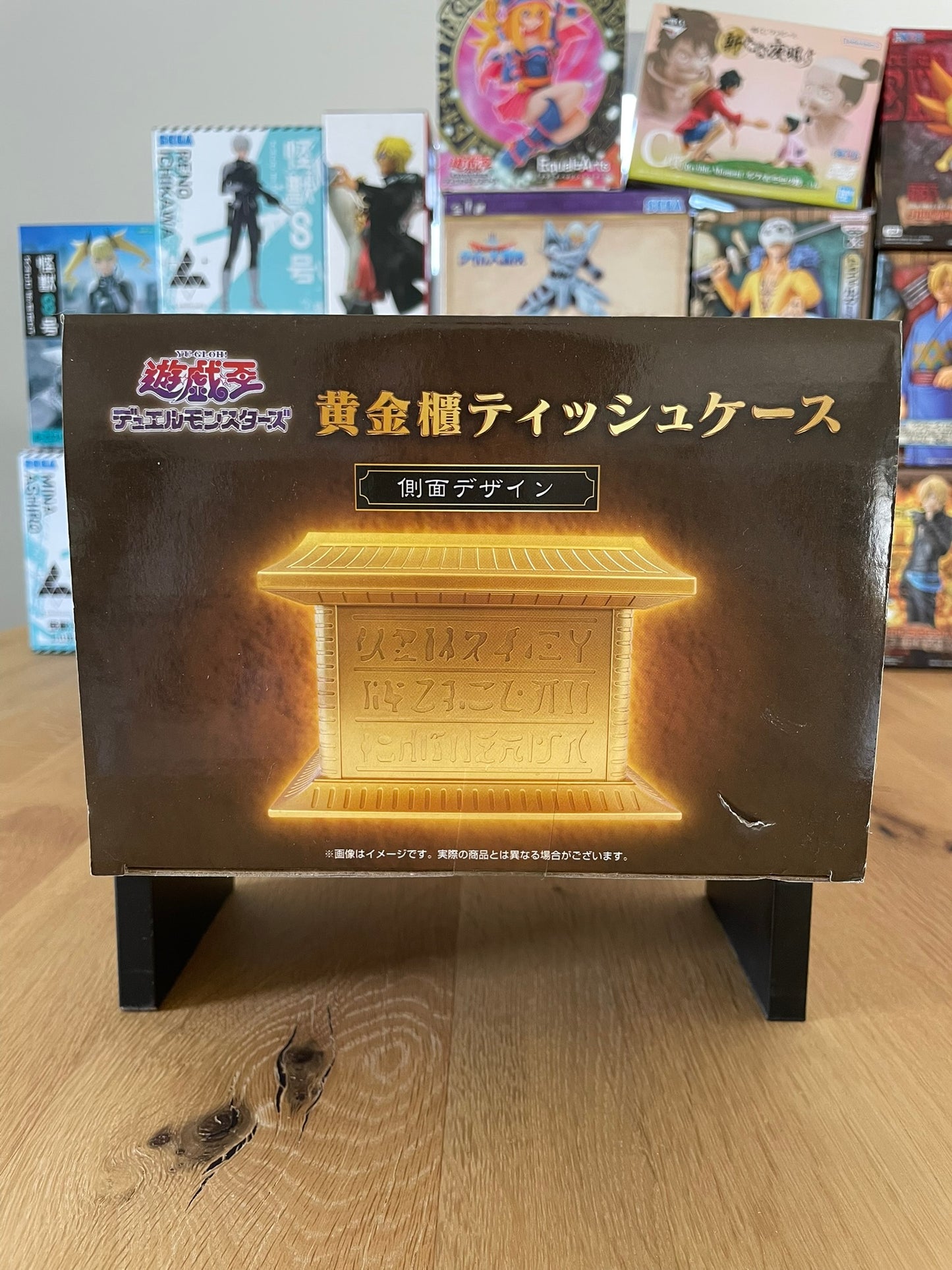 Yu-Gi-Oh! - SK JAPAN - Figurine Boite à Mouchoir Golden Chest Coffret d'Or