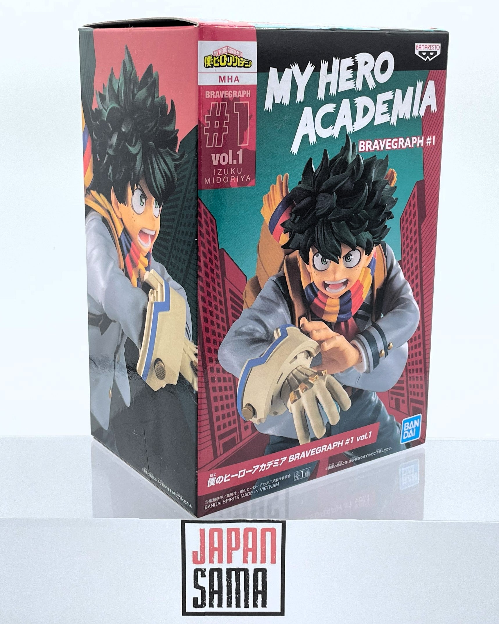 BANPRESTO – Figurine Bravegraph Vol.2 My Hero Academia 14 Cm – Collection Officielle