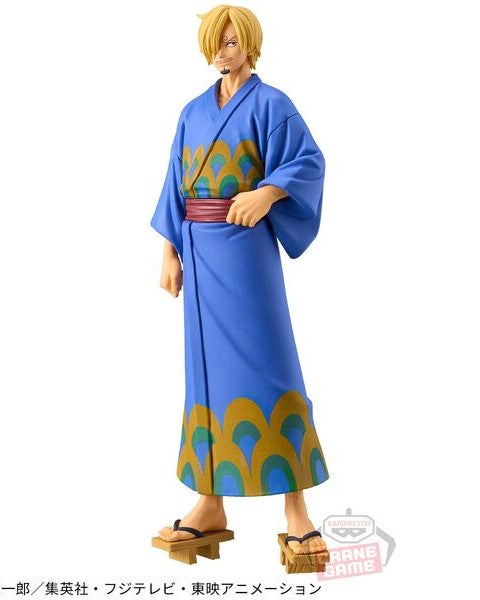 One Piece - BANPRESTO - DXF Figure The Grandline Series Wano Country Sanji Yukata Version