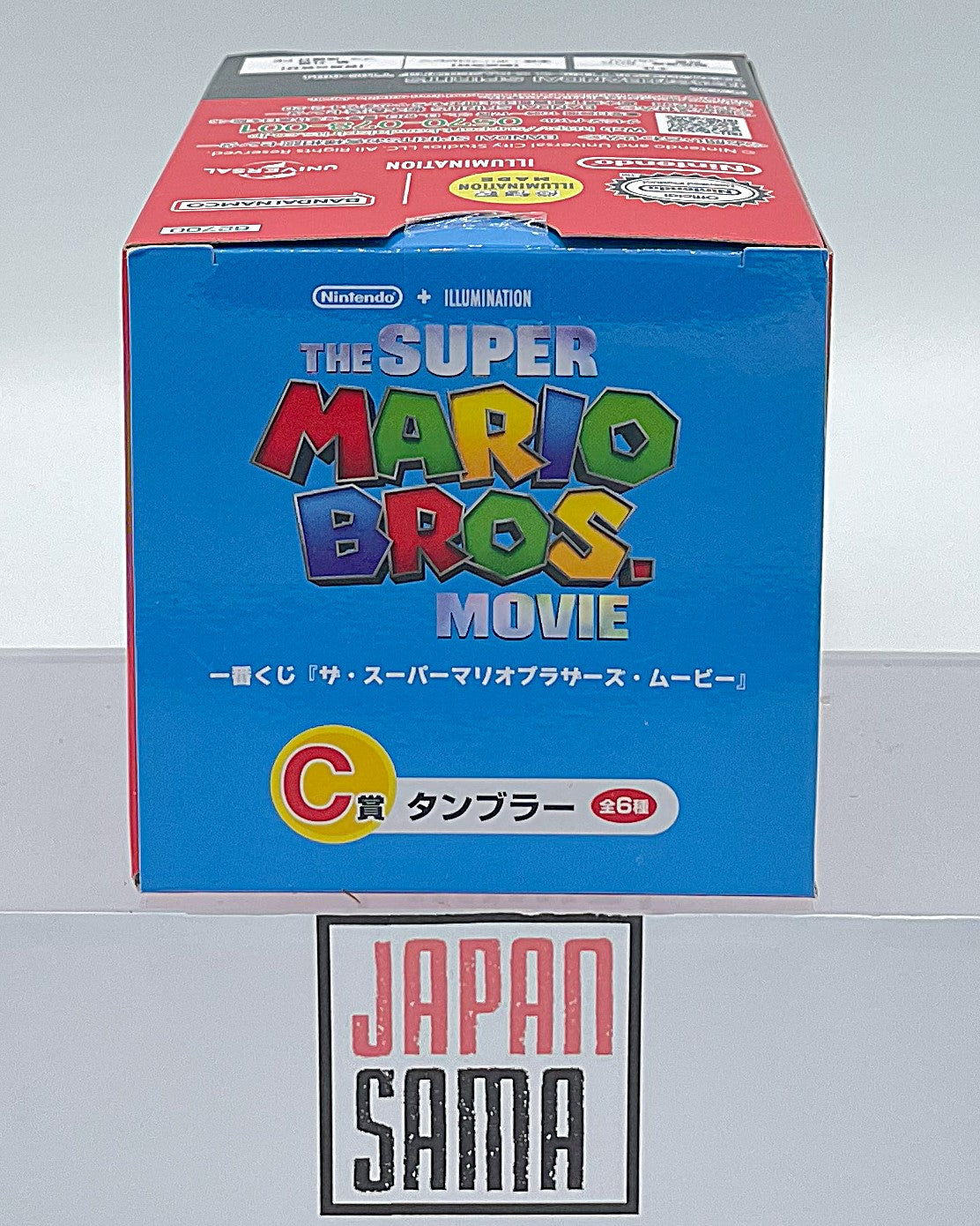 Super Mario - ICHIBAN KUJI - Lot C Glass Plastic Toad
