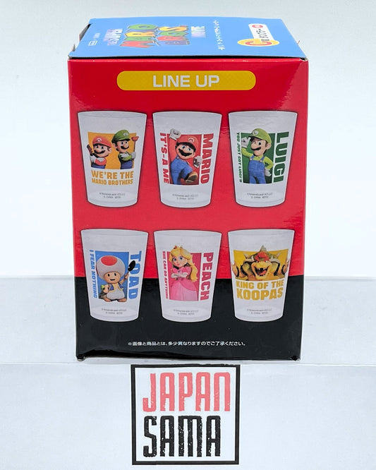 Super Mario - ICHIBAN KUJI - Lot C Verre Plastique Toad