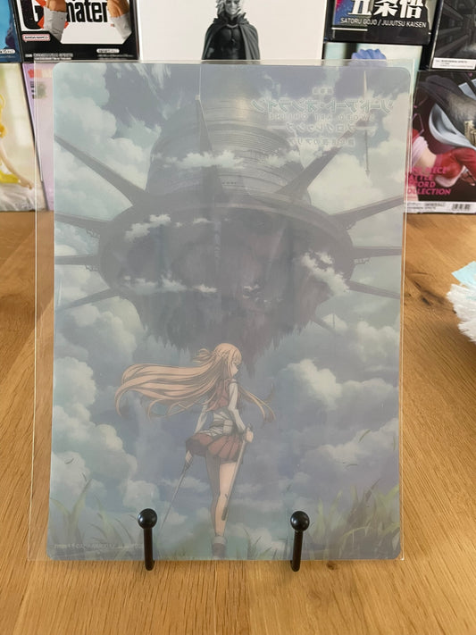 Sword Art Online - Aria of a Starless Night Progressive Plastic Poster - Presale Bonus