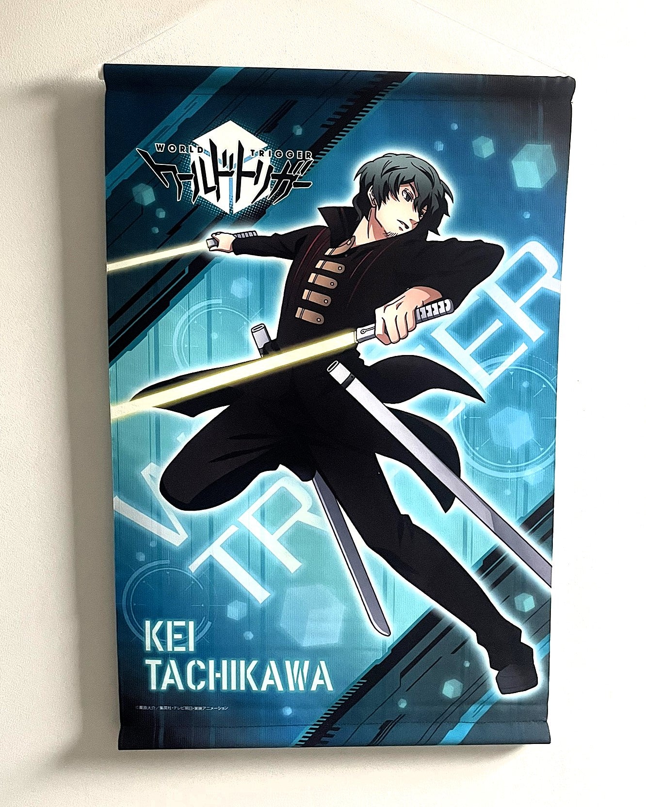 World Trigger - Kei Tachikawa A2 Tapestry Poster 42 x 59.4 cm