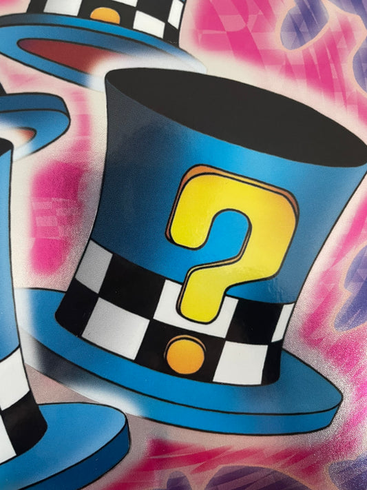 Yu-Gi-Oh! - Ichiban Kuji - Lot H Shikishi 20*20 cm Châpeaux Magiques