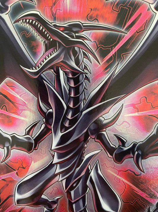 Yu-Gi-Oh! – Shikishi Red Eyes Black Dragon Ichiban Kuji Vol. 4 The Divine Beasts Manifest 20×20 cm