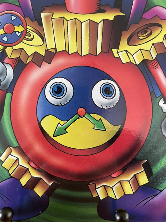 Yu-Gi-Oh! - Shikishi Time Wizard Magicien du Temps 20x20 cm Ichiban Kuji Sangenshin Kengen