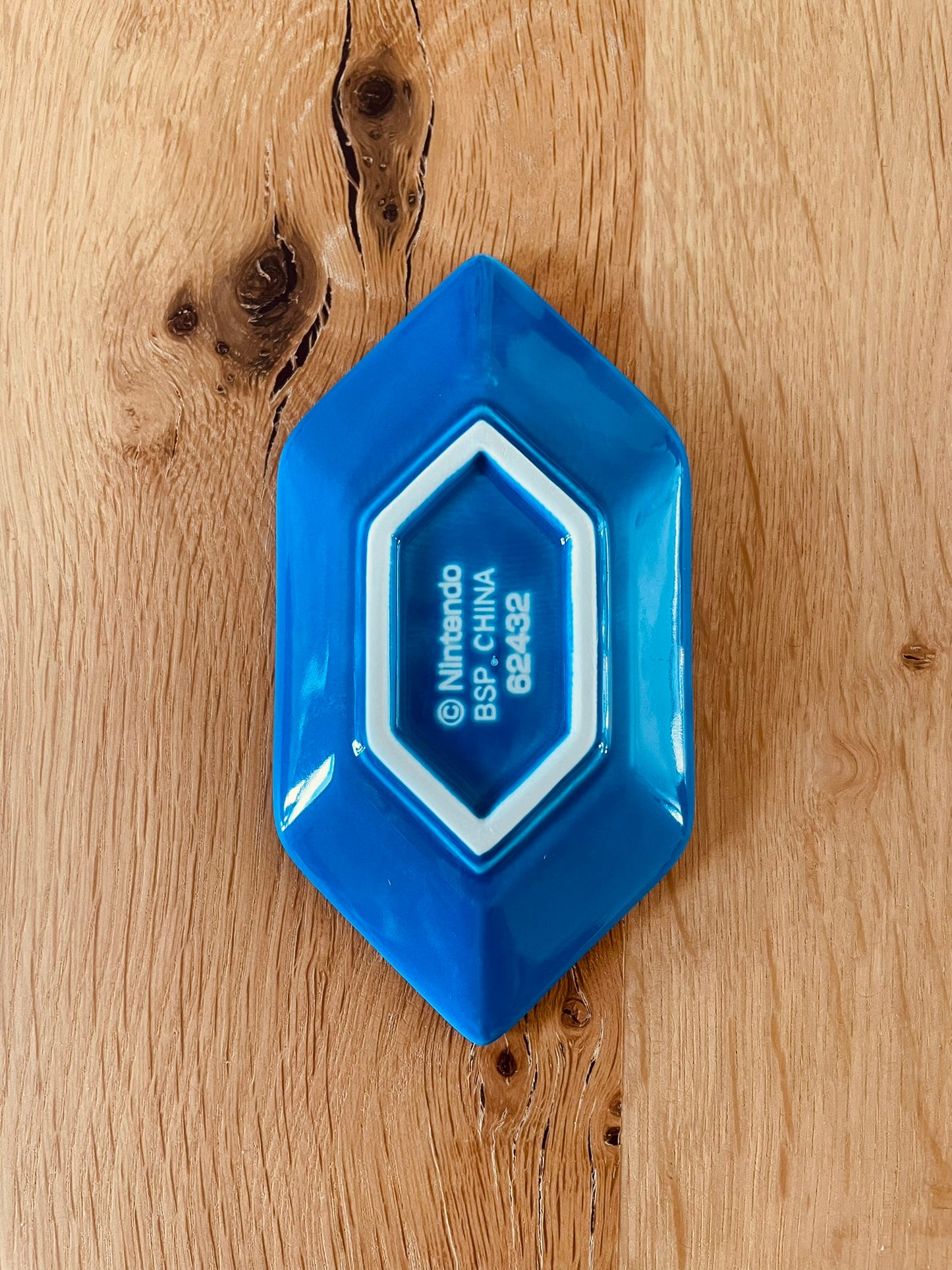 ZELDA - Ichiban Kuji - Lot F Assiette Céramique Rubis Bleu