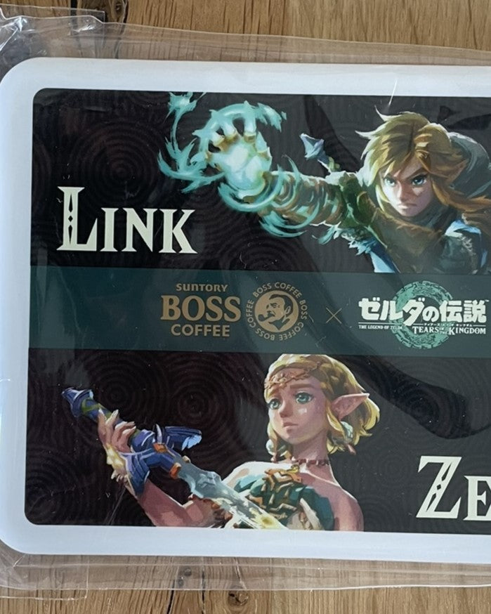 Zelda x Boss Coffee Bento Link & Zelda