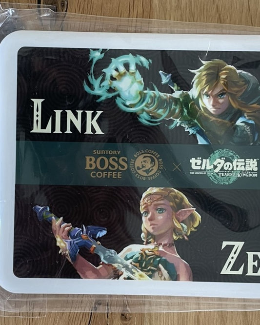 Zelda x Boss Coffee Bento Link & Zelda