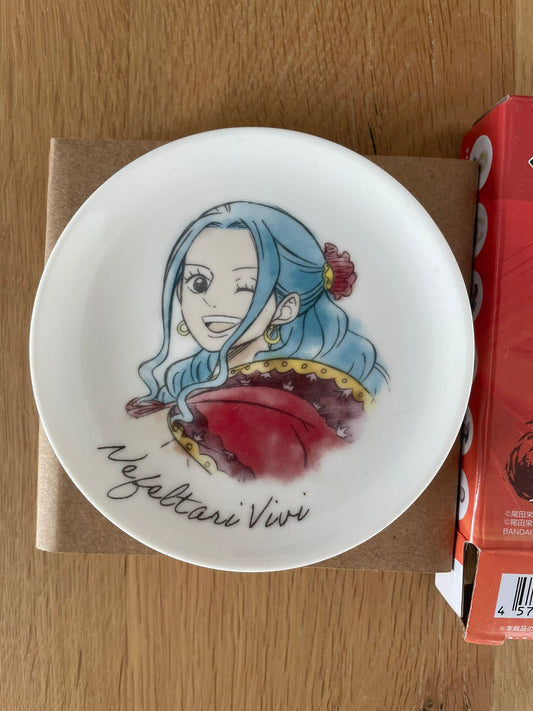 Assiette Nefertari Vivi WT100 Memorial 10 cm | One Piece | Ichiban Kuji