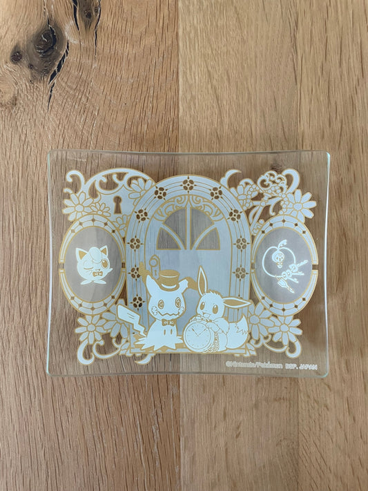 Pokémon – Assiette Évoli Mimikyu Rondoudou Ichiban Kuji Antique & Tea 11 x 9 cm