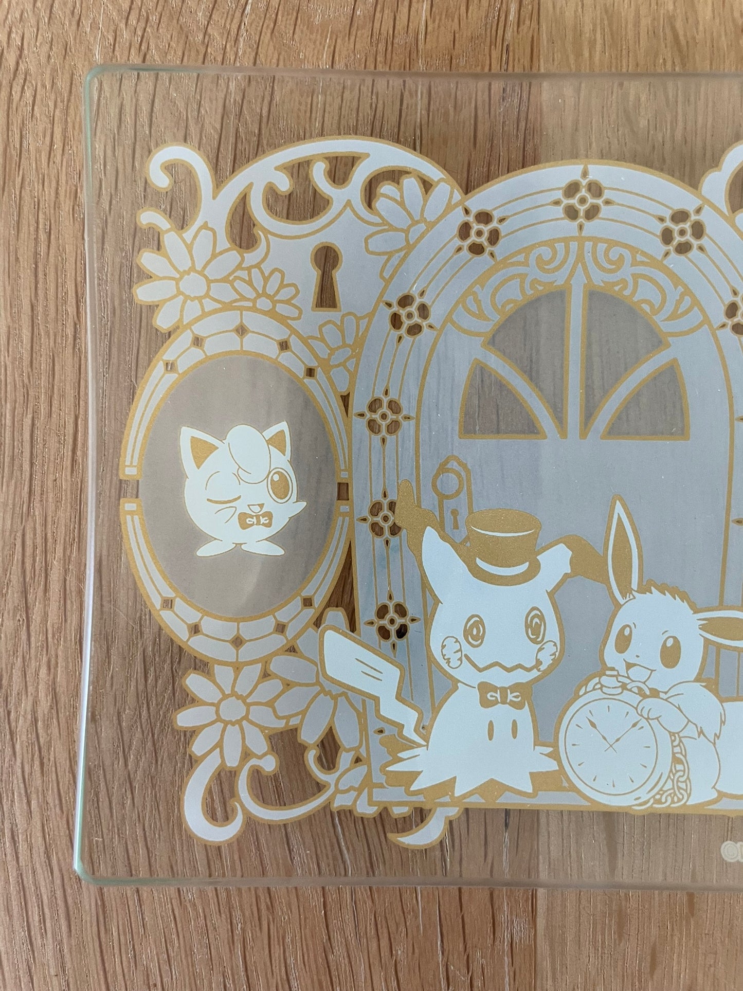 Pokémon – Assiette Évoli Mimikyu Rondoudou Ichiban Kuji Antique & Tea 11 x 9 cm