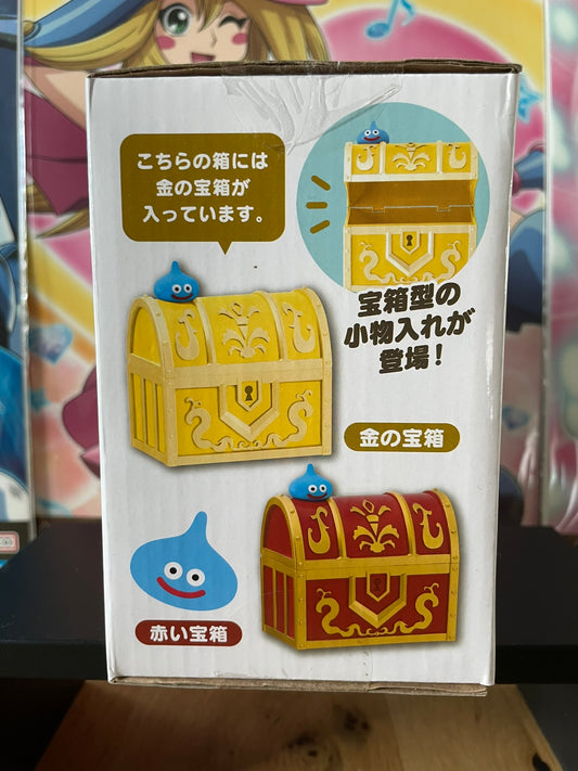 Dragon Quest - Boîte de rangement Slime Coffre Trésor Doré Rouge 12 cm Square Enix