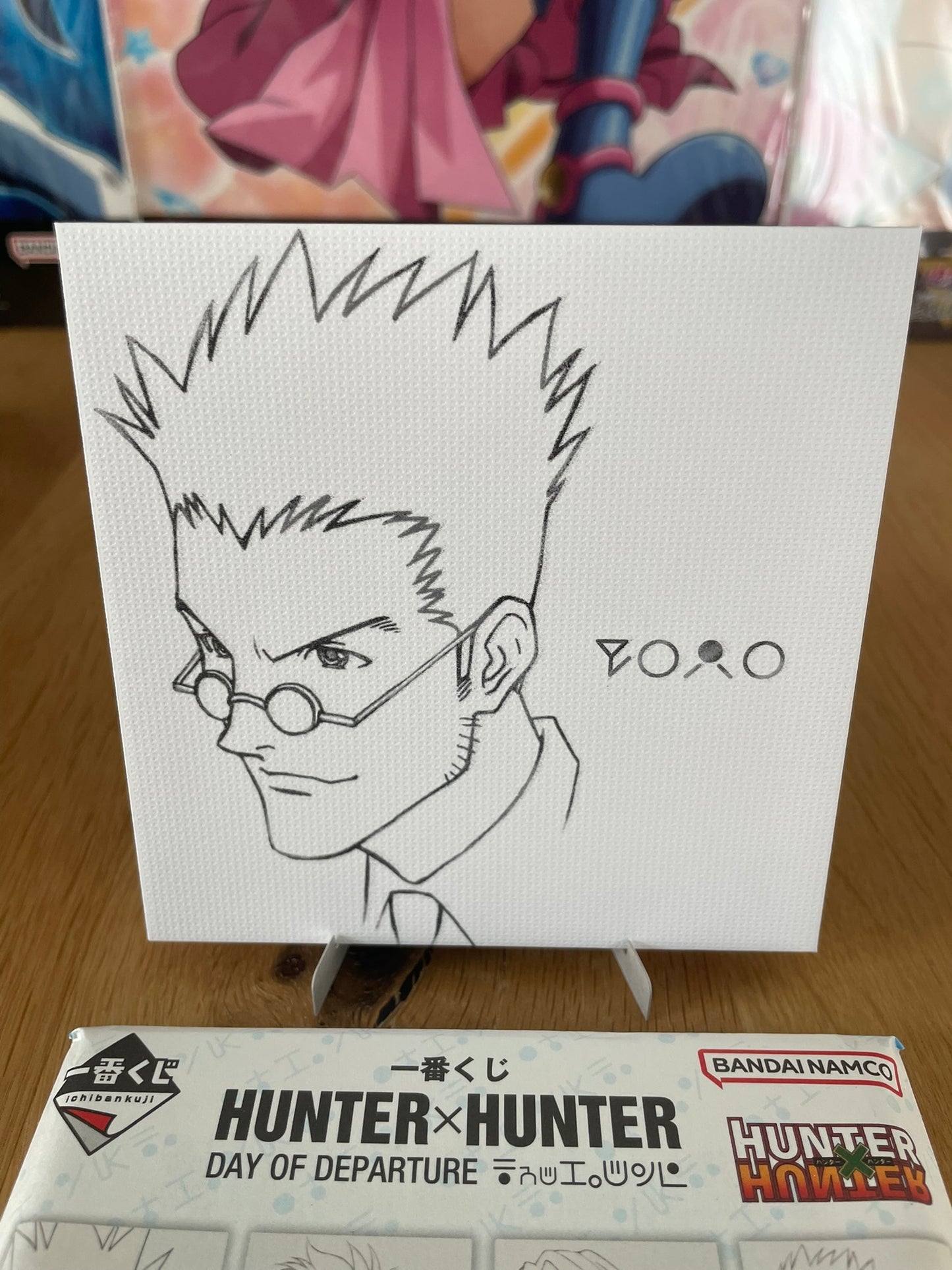 Canvas Board Leorio Paradinight Day of Departure 11 cm | Hunter × Hunter | Ichiban Kuji