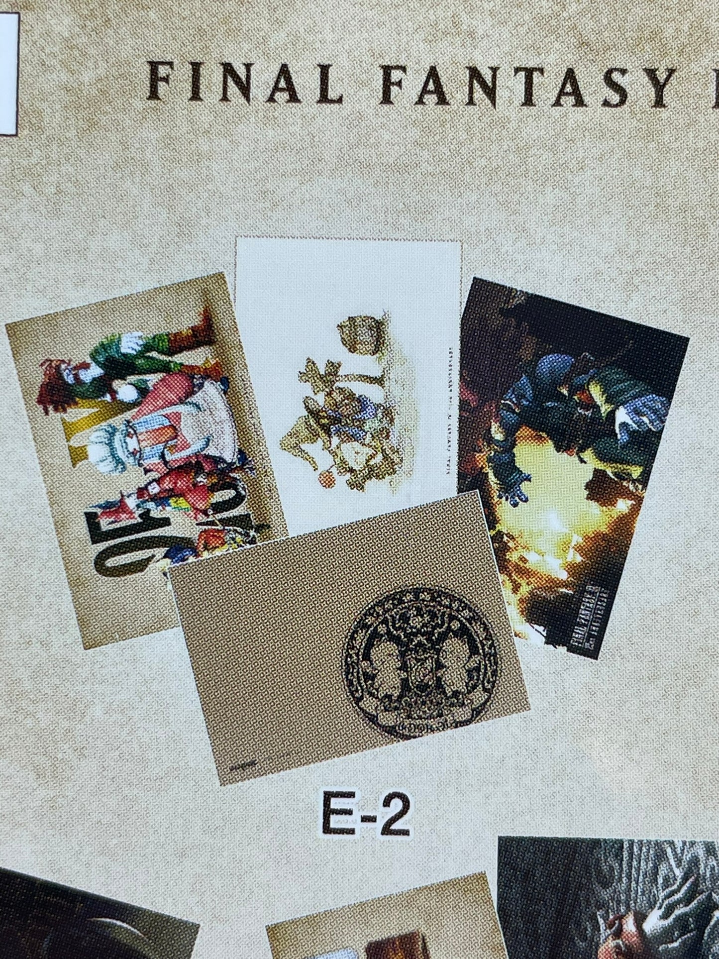Set de 3 cartes postales Final Fantasy IX 25th Anniversary lot E-2