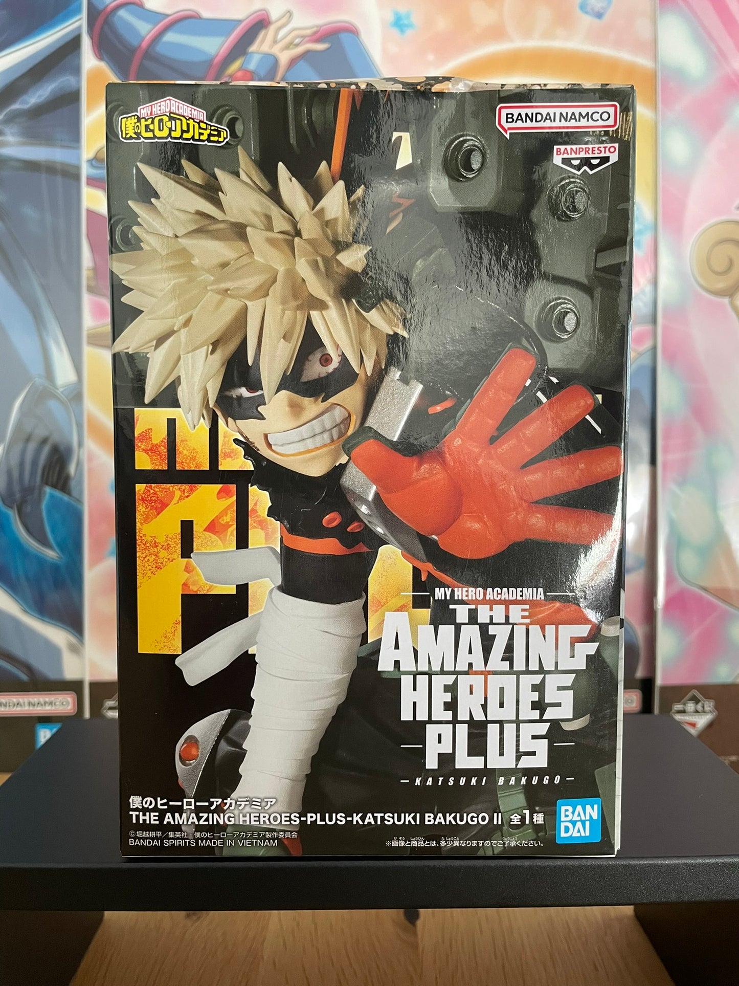 Figurine Katsuki Bakugo — My Hero Academia, The Amazing Heroes Plus II Strafe Panzer (15 cm) – Banpresto