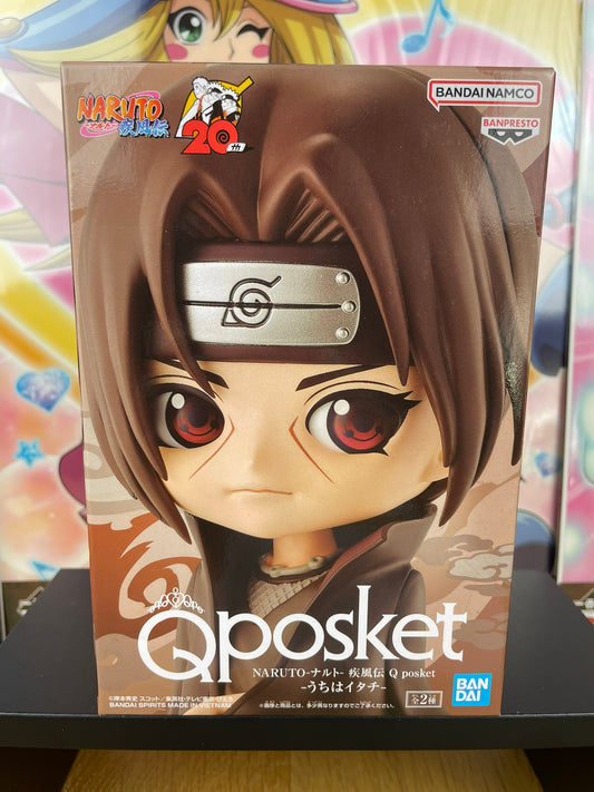 Figurine Itachi Uchiha QPosket B 14 cm | Naruto | Banpresto