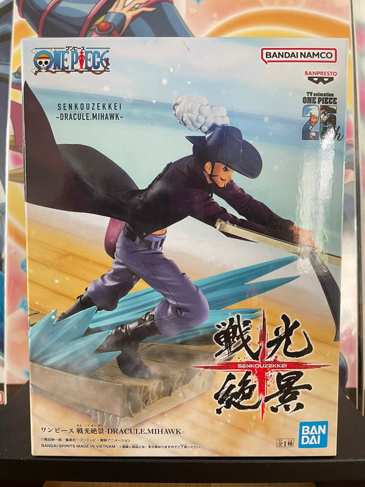 Figurine Dracule Mihawk Senko Zekkei | One Piece | Banpresto