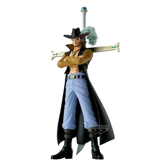 Figurine Dracule Mihawk – The Grandline Series Extra – 17cm | One Piece | Banpresto