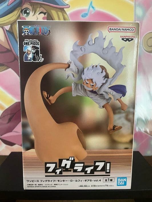 Figurine Monkey D. Luffy FigLife! Vol.4 | One Piece | Banpresto