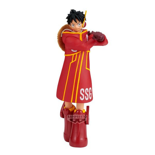 Figurine Monkey D. Luffy – Egghead The Shukko – 14cm | One Piece | Banpresto