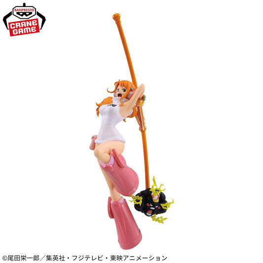 Figurine Nami – Zeus Battle Record Collection – 15cm | One Piece | Banpresto