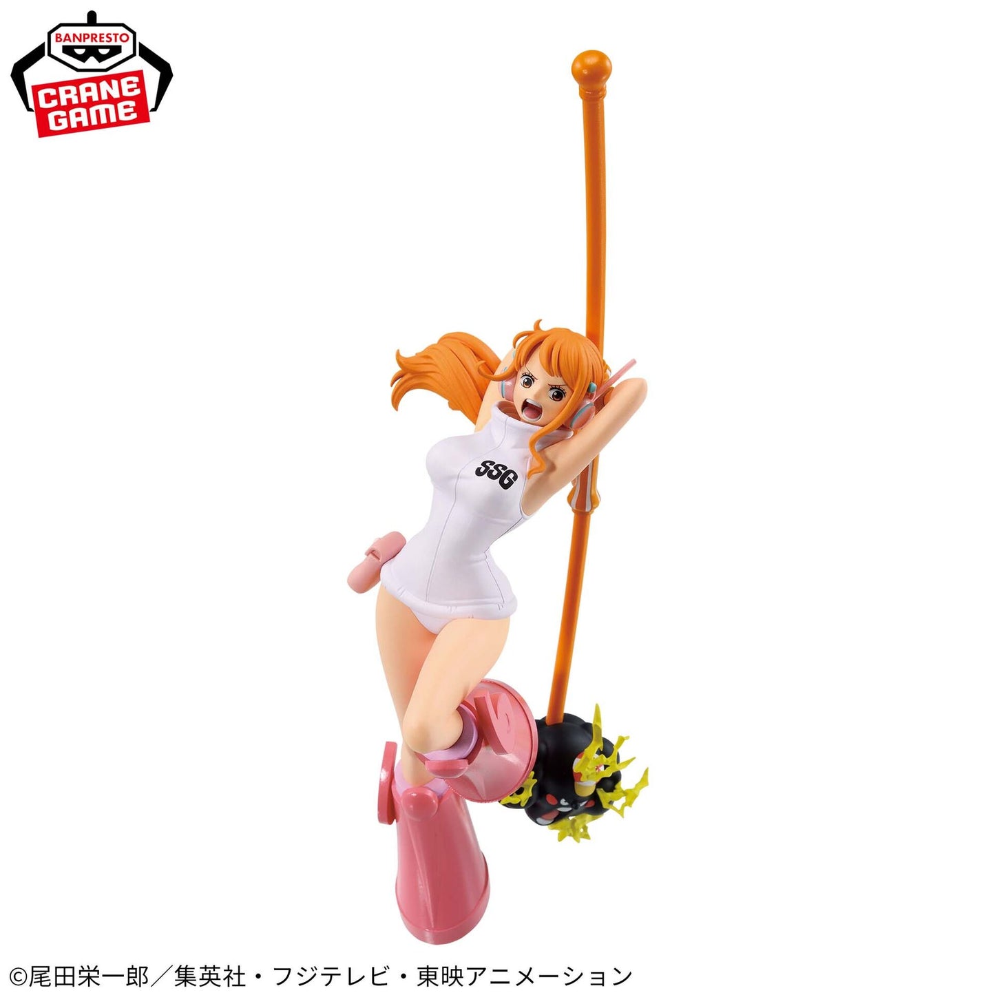 Figurine Nami – Zeus Battle Record Collection – 15cm | One Piece | Banpresto