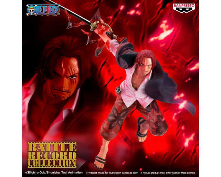 Figurine Shanks – Battle Record Collection – 17cm | One Piece | Banpresto