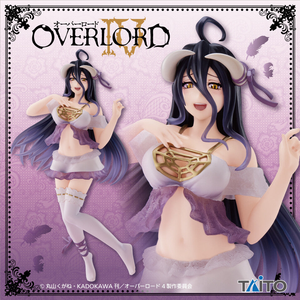 Figurine Albedo – Coreful Nightwear ver. – 18cm | Overlord IV | Taito