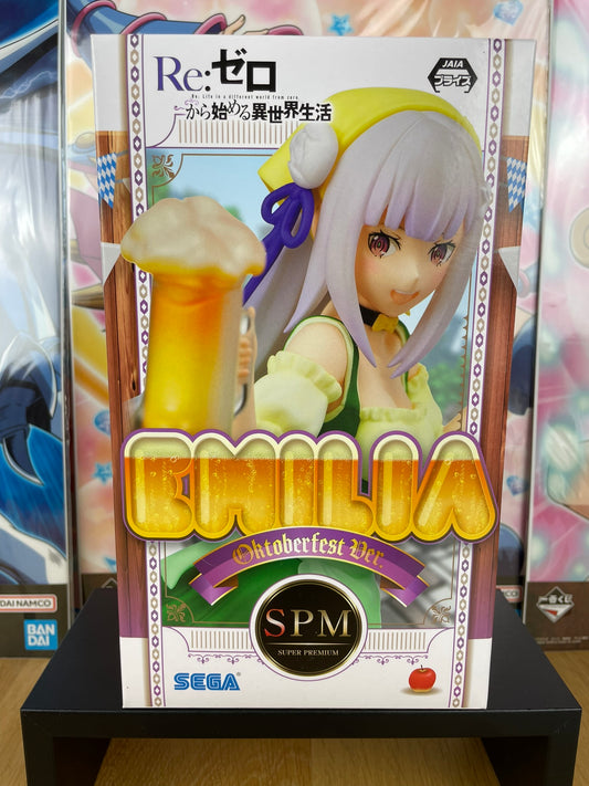 Figurine Emilia Super Premium Oktoberfest ver. 21 cm SEGA | Re:Zero | Sega