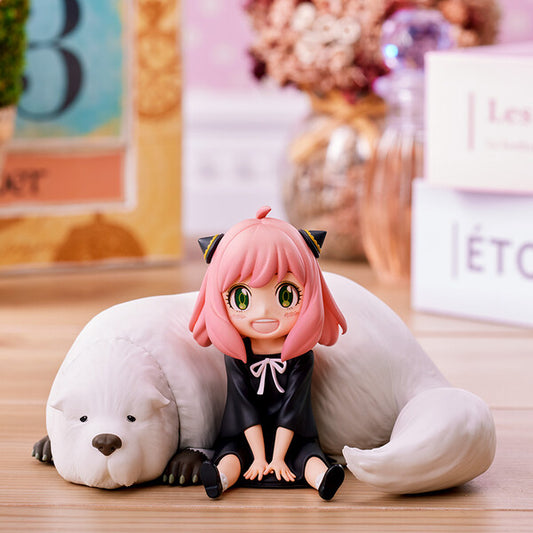 Figurine Anya Forger, Bond Forger Premium Chokonose Figure | Spy x Family | SEGA