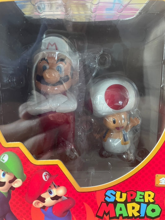 Figurine Mario, Toad Standard Figure Vol.02 (Fire) | Super Mario | Nihon Auto Toy