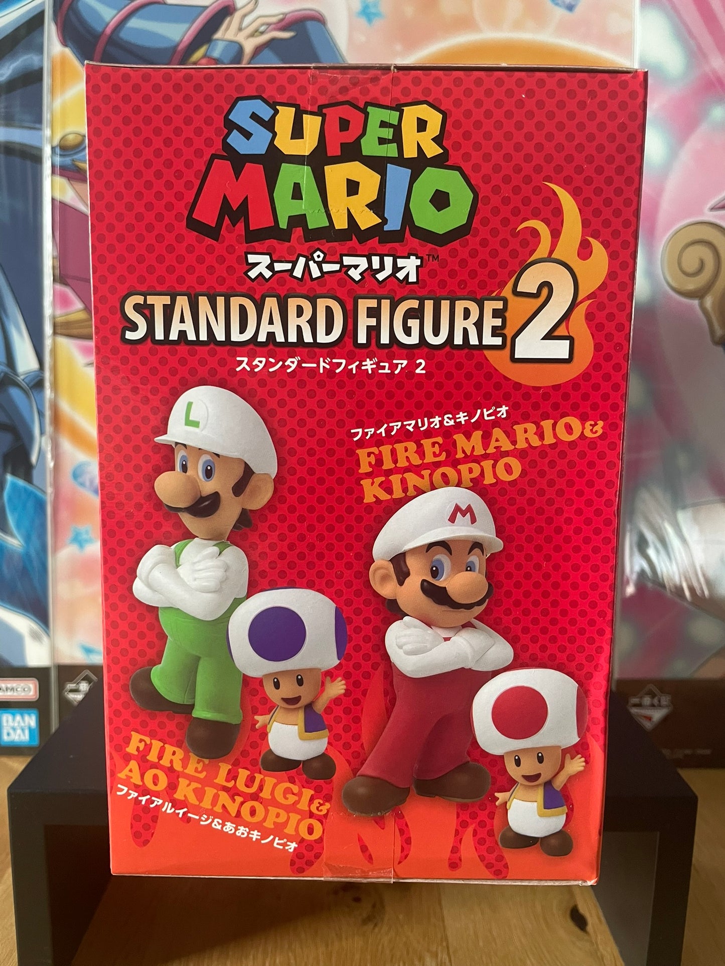 Figurine Mario, Toad Standard Figure Vol.02 (Fire) | Super Mario | Nihon Auto Toy