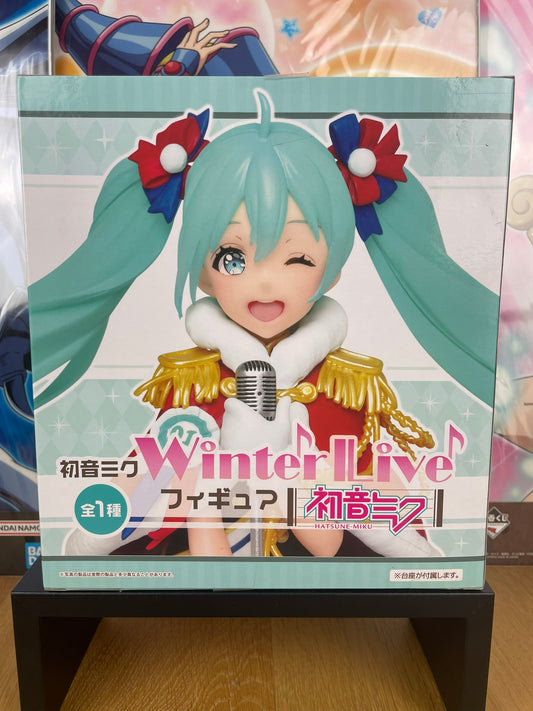 Figurine Hatsune Miku Winter Live 18 cm | Vocaloid | Taito
