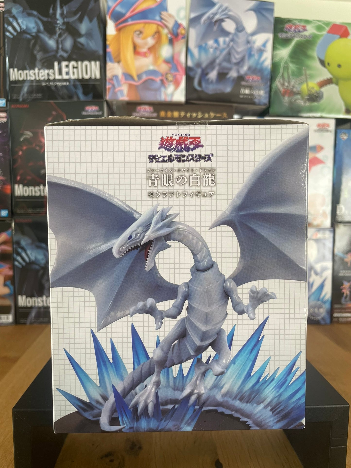 Figurine Dragon Blanc aux Yeux Bleus Soul Craft | Yu-Gi-Oh! | Konami