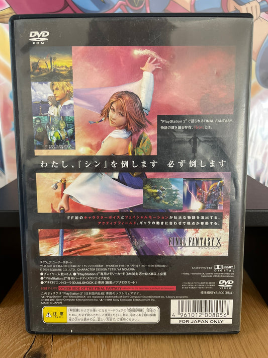 Jeu vidéo Final Fantasy X version japonaise PS2 Square Enix