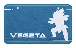 Plaque Dragon Ball avec déco en métal Vegeta – Ichiban Kuji Gekitotsu!! Uchuu o Kaketa Tatakai Lot F