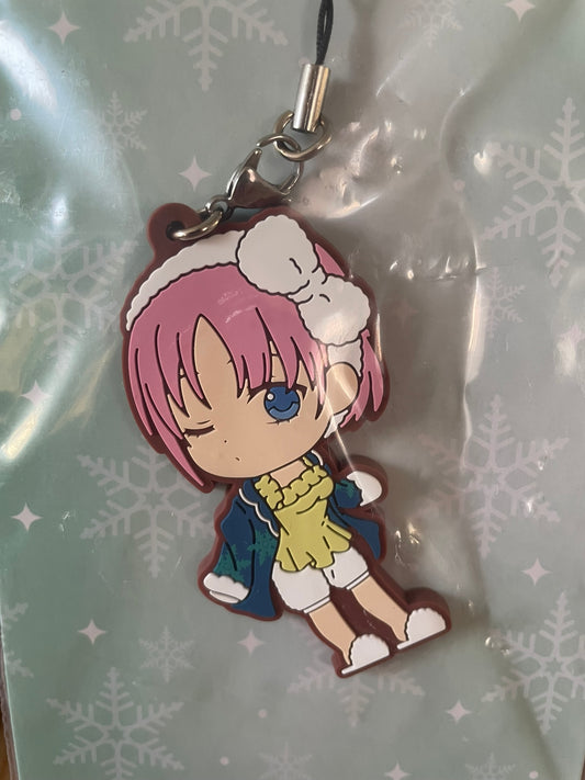 Porte-clés caoutchouc Ichika Nakano Shukufuku no Kadode 6,5 cm | The Quintessential Quintuplets | Ichiban Kuji