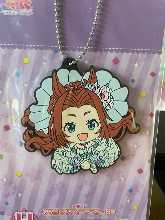 Porte-clés caoutchouc Kawakami Princess 6 Dan 5 cm | Umamusume: Pretty Derby | Ichiban Kuji