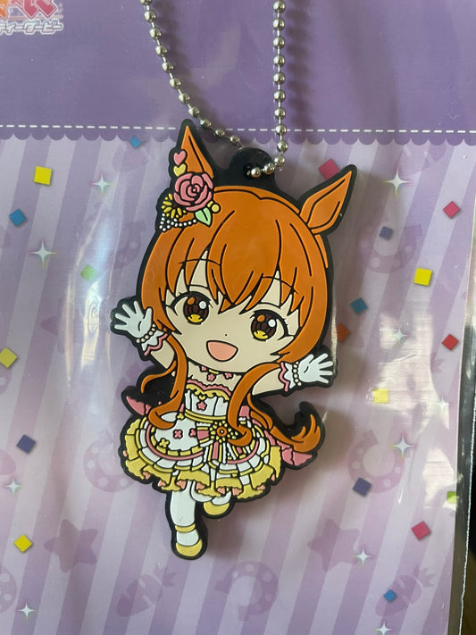 Porte-clés caoutchouc Mayano Top Gun 6 Dan 5 cm | Umamusume: Pretty Derby | Ichiban Kuji
