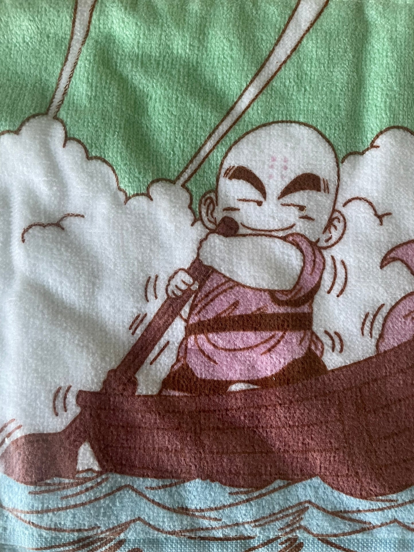 Serviette longue Dragon Ball Ichiban Kuji – Krillin enfant – Collection EX Son Goku Shugyou-hen