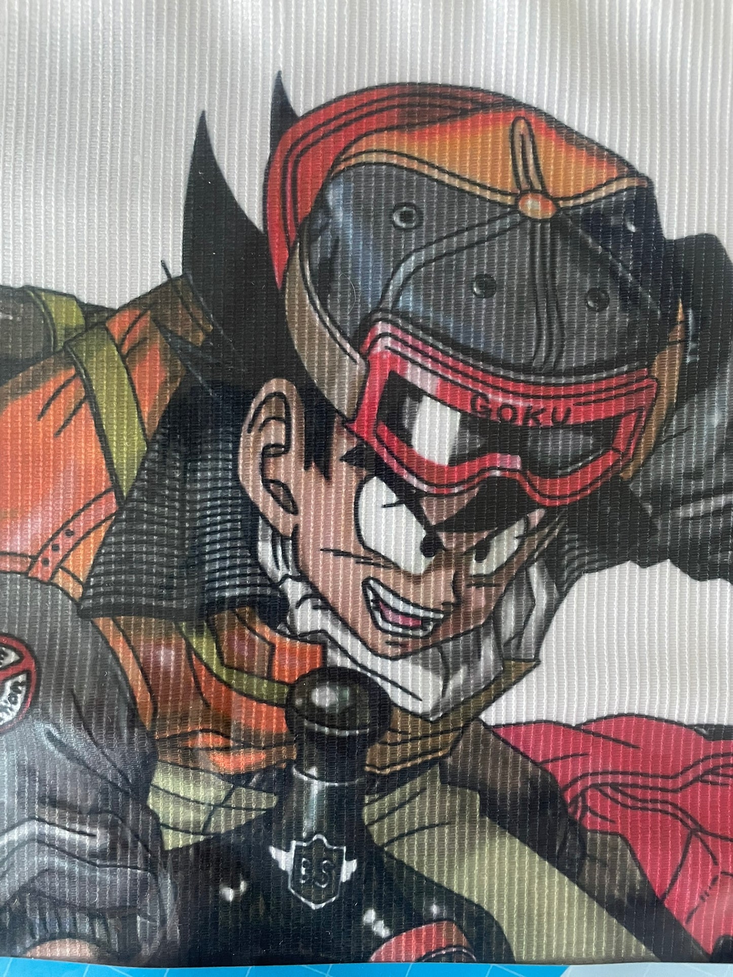 Serviette Dragon Ball avec Goku – sous sachet Ichiban Kuji Dragon Ball VS Omnibus Ultra (Lot G).