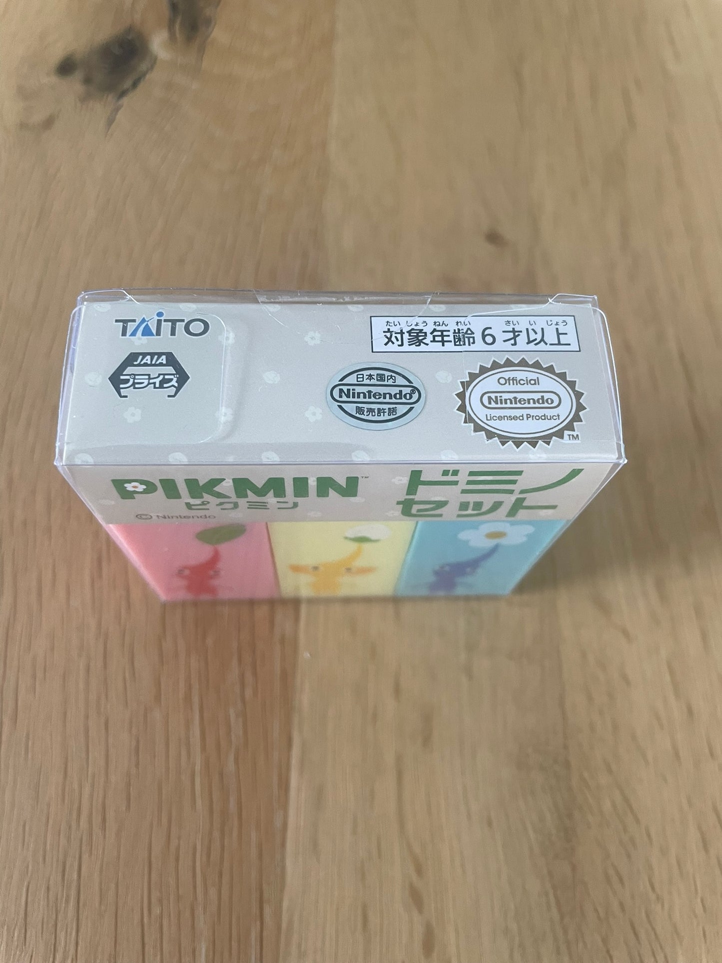 Set de 9 dominos Pikmin Taito – Rouge, Jaune et Bleu avec Chappi – Collection Nintendo